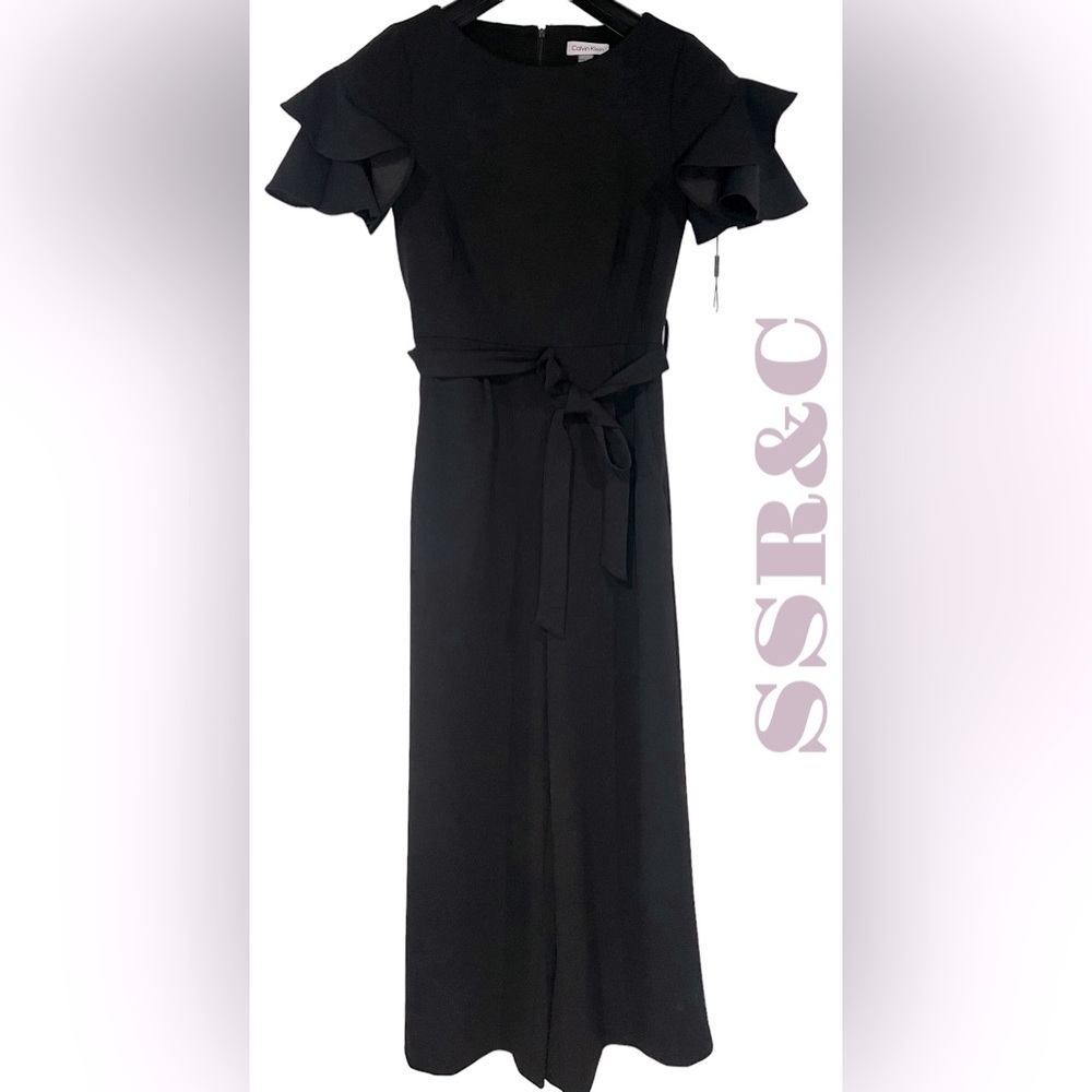 NWT Women’s Calvin Klein Jumpsuit- Black